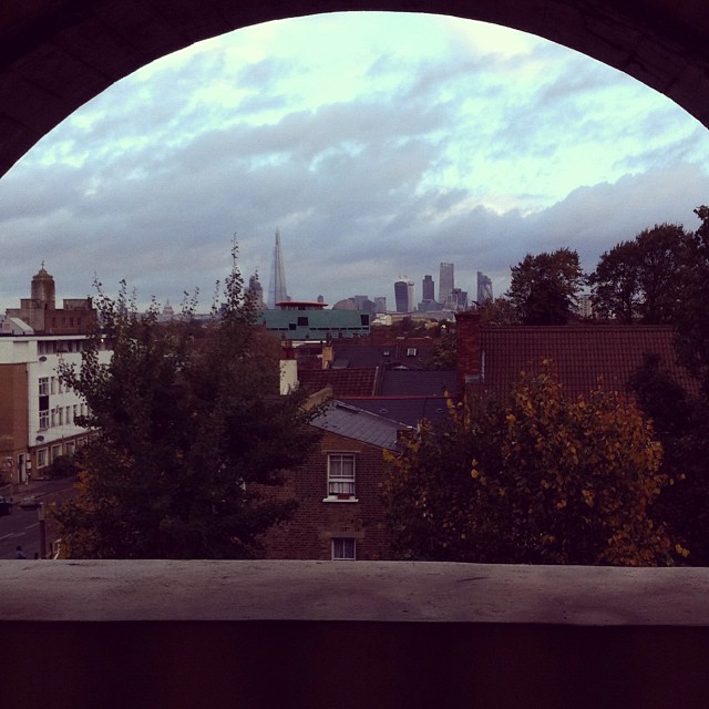 See beyond. You never know what lies hidden in your city, or in yourself. Look into yourself today and be surprised, and pleased, by what you see. #druyoga #yoga #peckham #london #shard #carpark