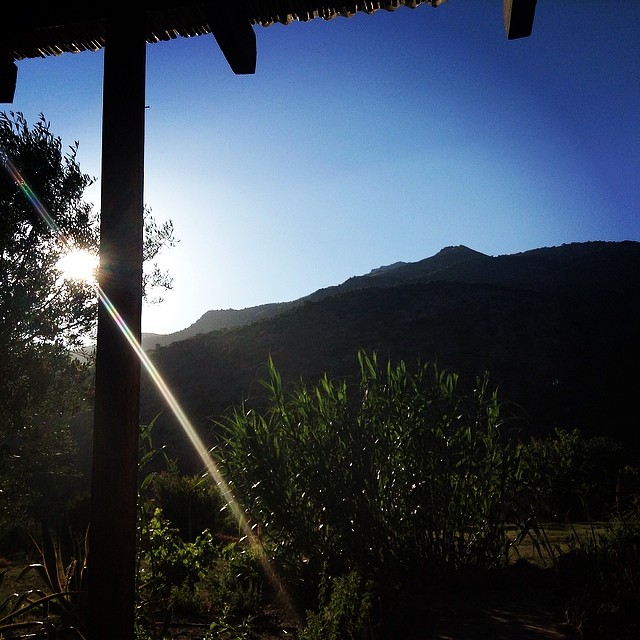 The guests have arrived and the first #yoga session has grounded and relaxed us. Time now for some of Louise's beautiful food :) #yogaholiday #retreat #lucyoga #getlost #andalucia #spain #mountains