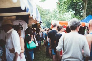 Munch Festival 2014 in Peckham, London, where Lucyoga ran outdoor yoga workshops to enhance the taste buds and stimulate the appetite for the foodies. Nunhead, London